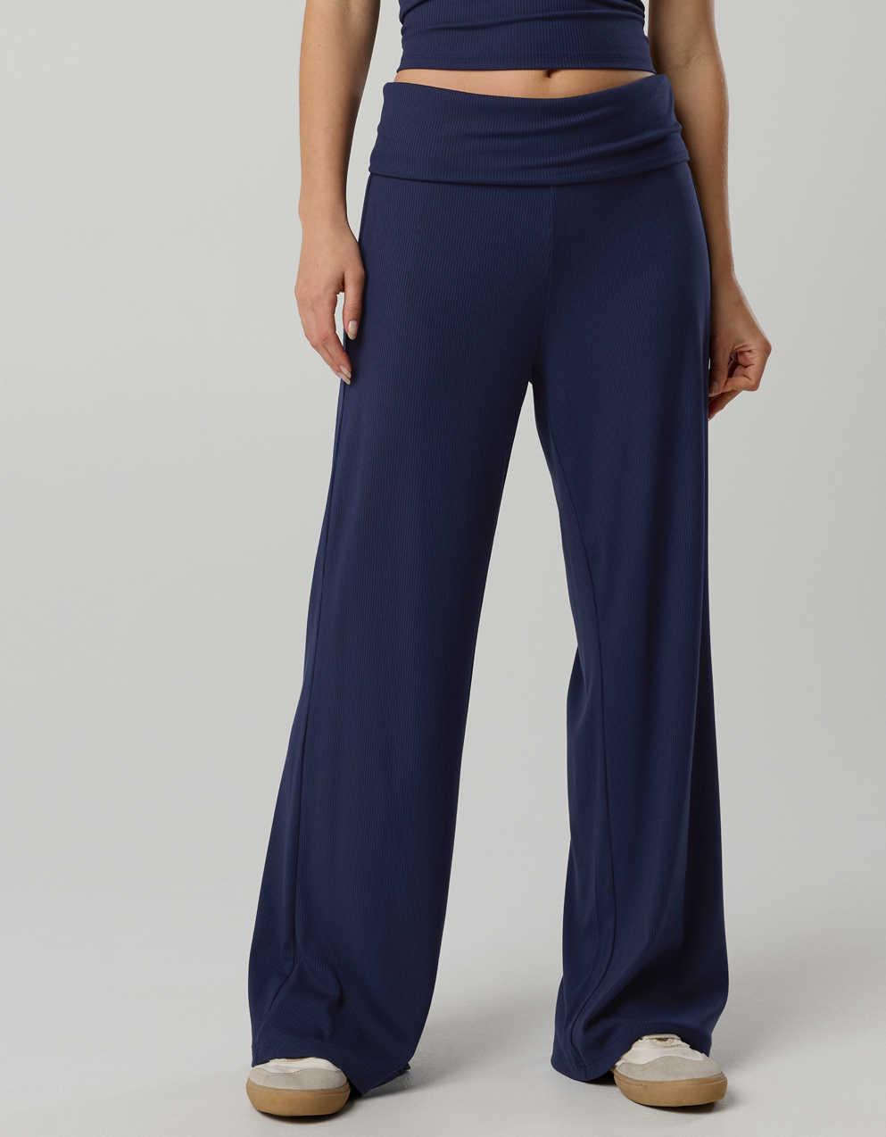 OFFLINE By Aerie Thumbs Up Heavyweight Foldover Trouser