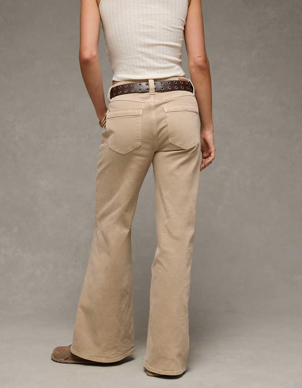 AE Stretch High-Waisted Flare Jean