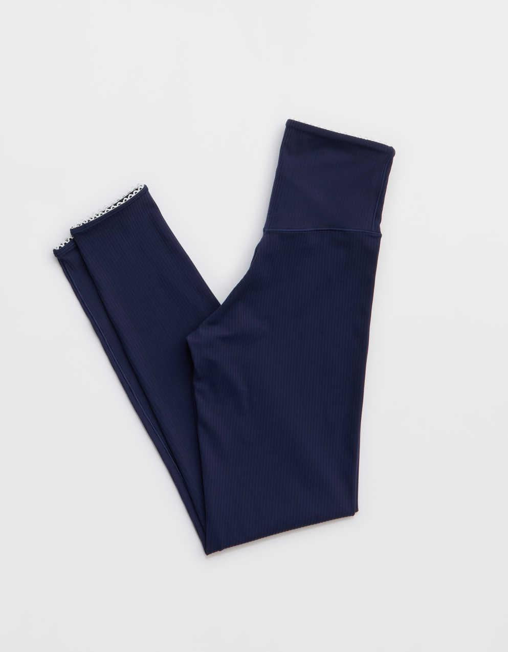 Offline 바이 Aerie Real Me 엑스트라 립 피코트 트림 크로스오버 레깅스