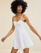 Aerie 아일렛 미니 드레스