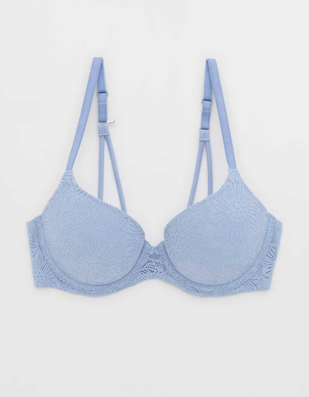 Sunnie Bloom Lace Demi Push Up Bra