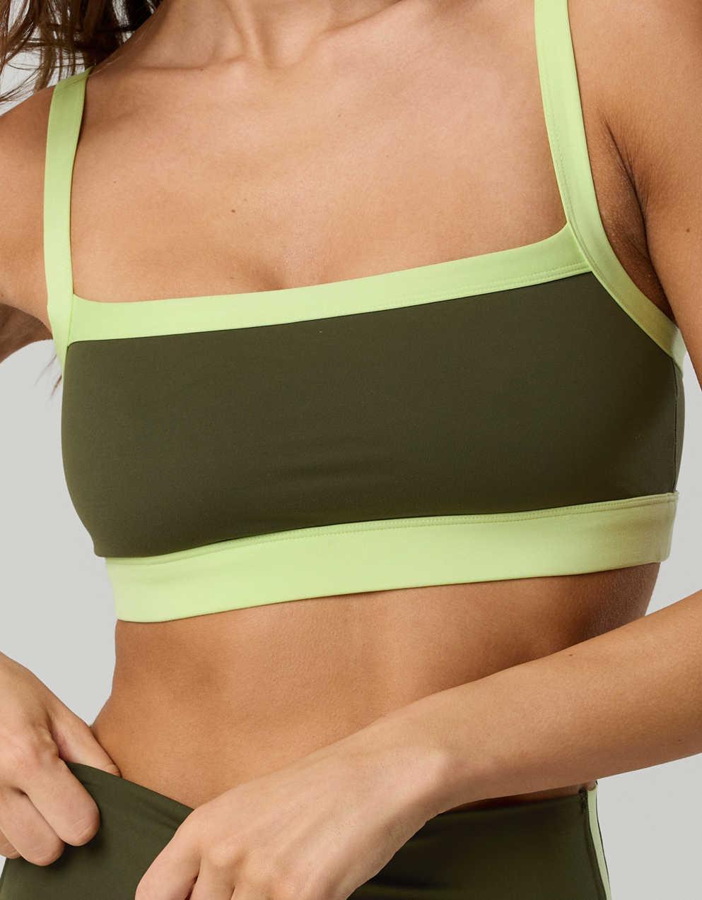 Offline 바이 Aerie Real Me 엑스트라 컬러블록 스포츠 브라