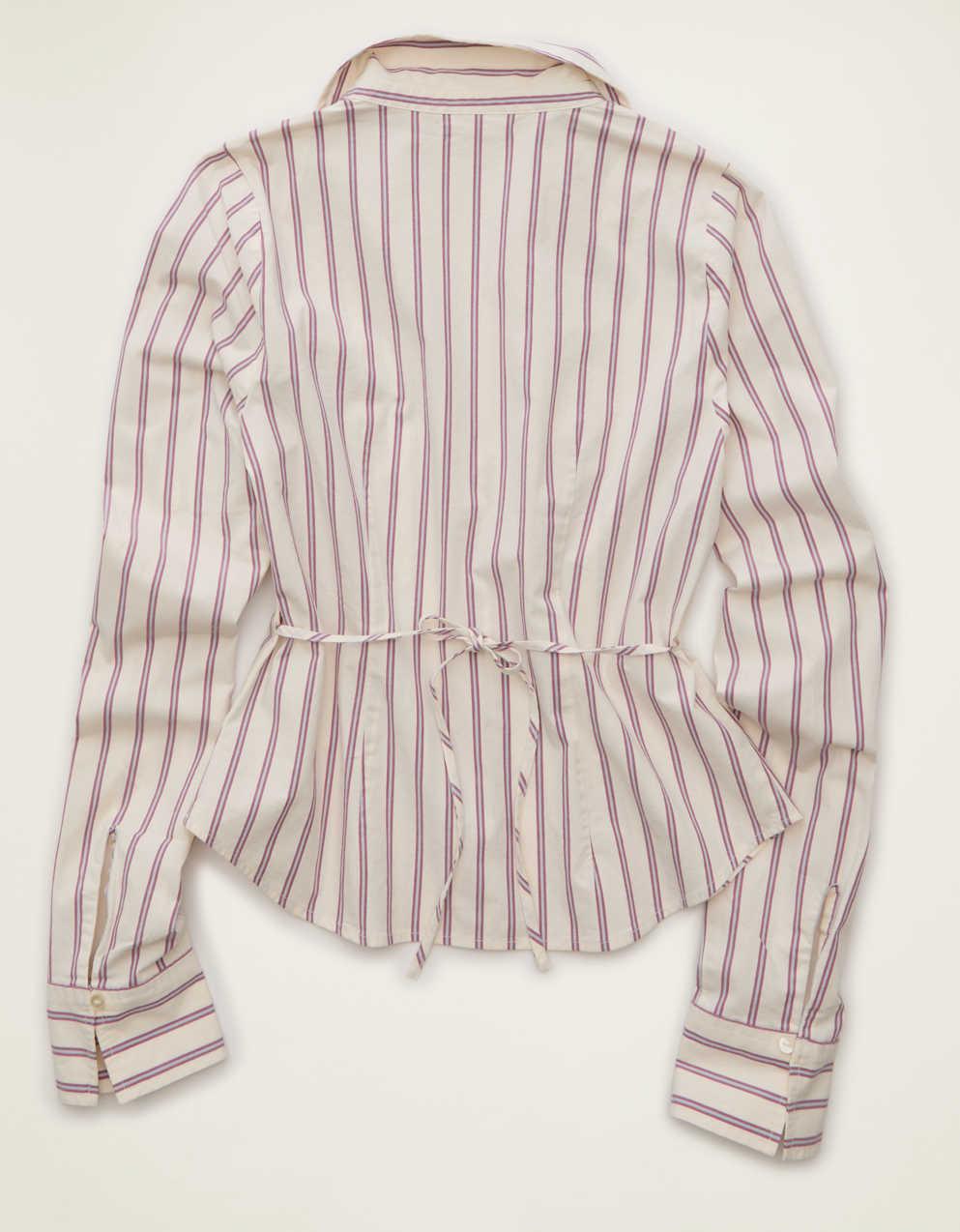 AE Fitted Button-Up Shirt