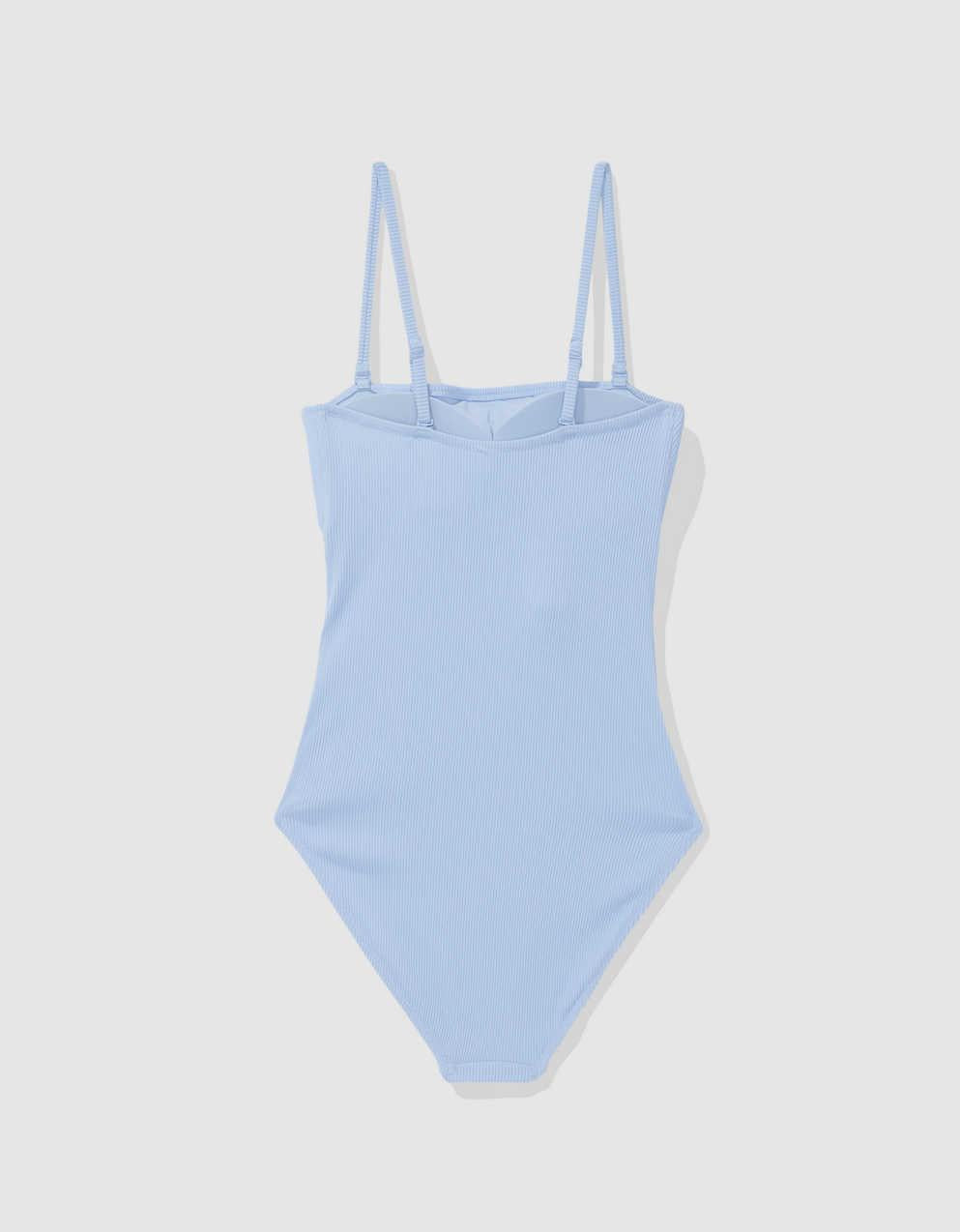 Aerie Ribbed Wrap Tie One Piece