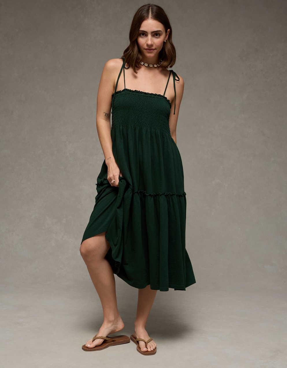 AE 선체이서 컨버터블 맥시 스커트 드레스