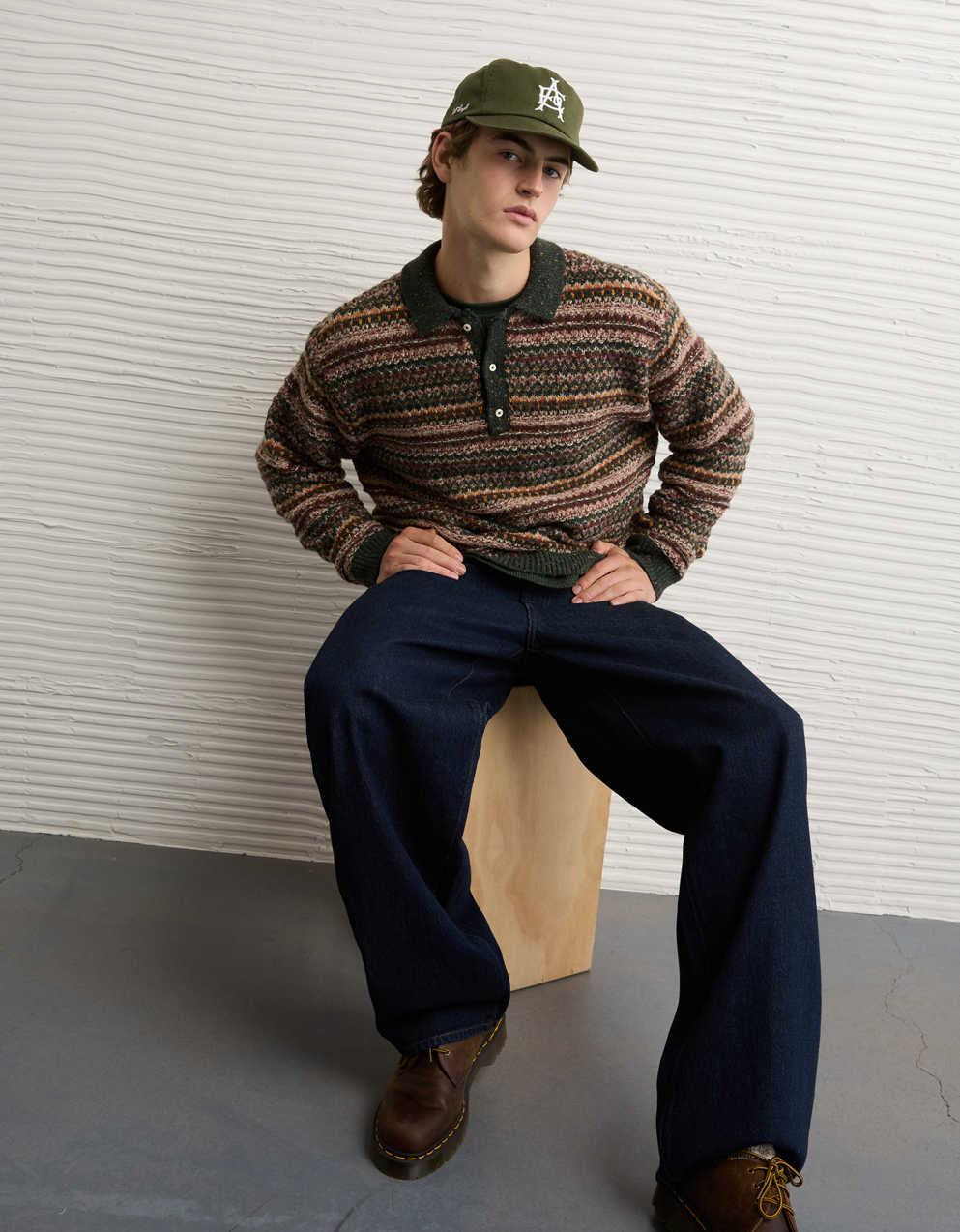 AE Sweater Polo