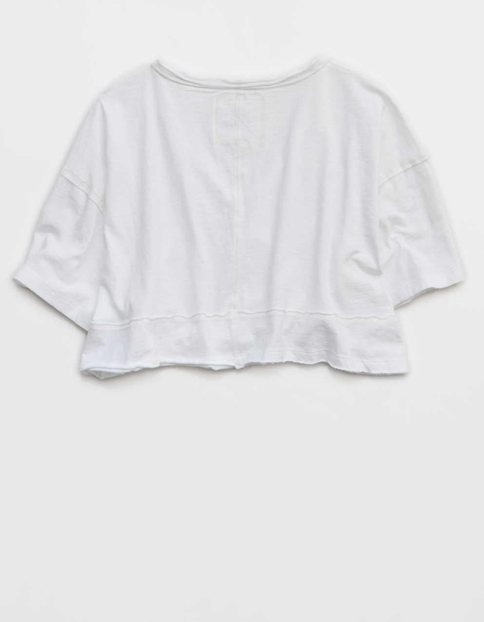 Aerie 해피스트 크롭 V넥 티셔츠