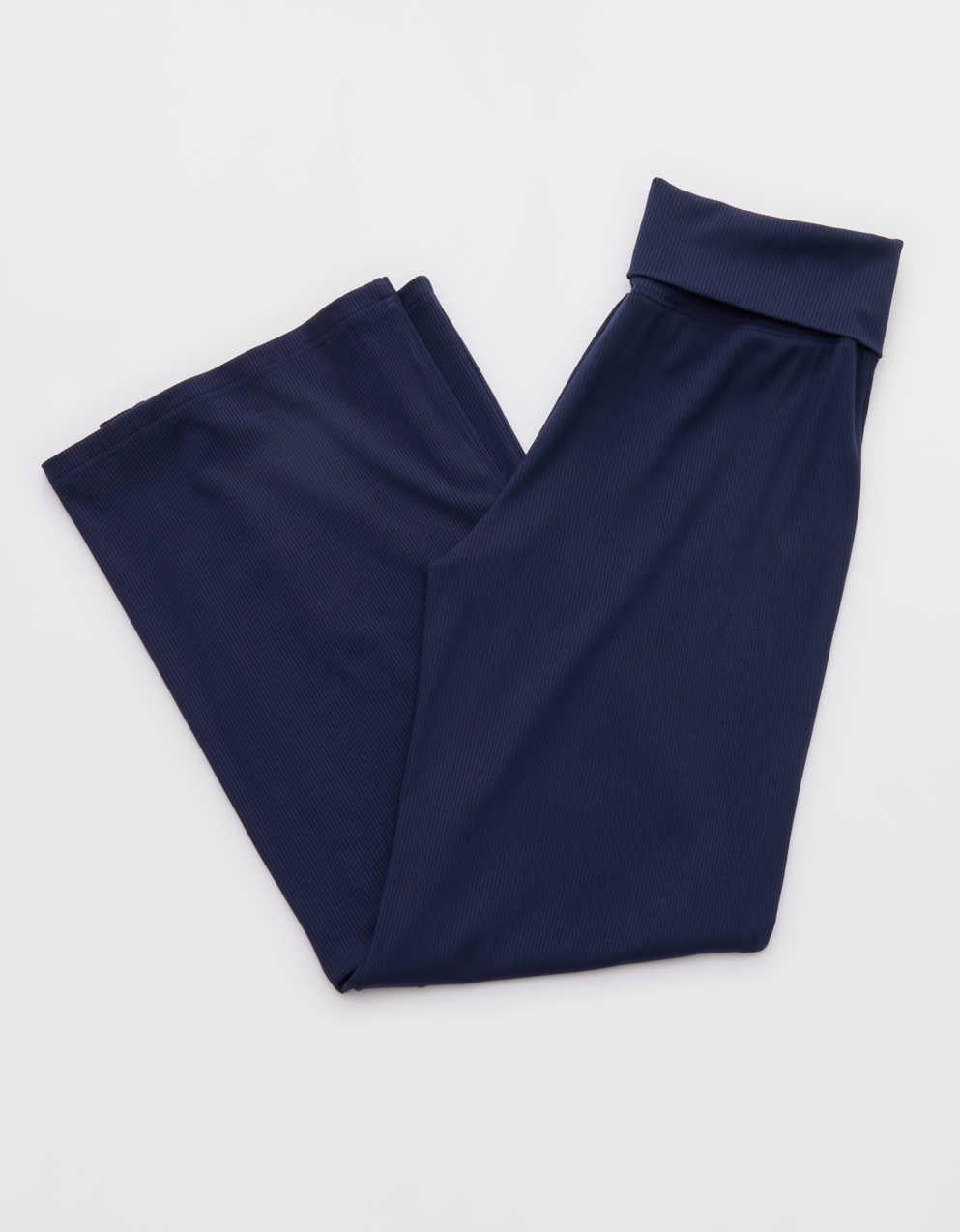 Offline 바이 Aerie 썸즈업 헤비웨이트 폴드오버 팬츠