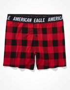 AEO 체크무늬 울트라 소프트 복서 쇼츠