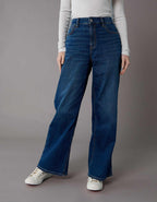 AE Super High-Waisted Baggy Wide-Leg Jean