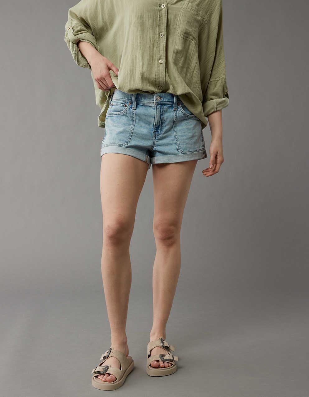 AE Dreamy Drape 스트레치 데님 이지 쇼티