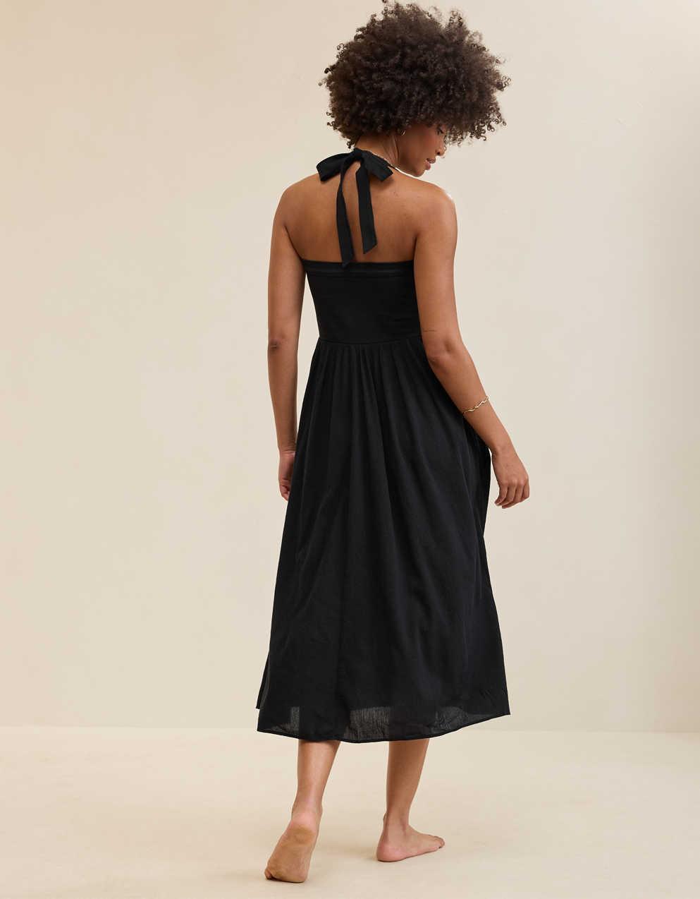 Aerie 앳 더 바레 홀터 드레스