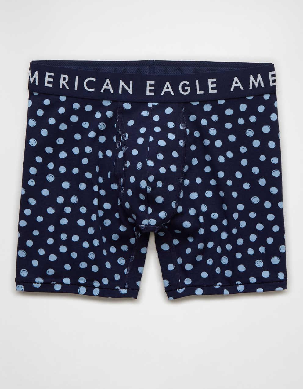 AEO 남성용 페인트 도트 6인치 클래식 복서 브리프