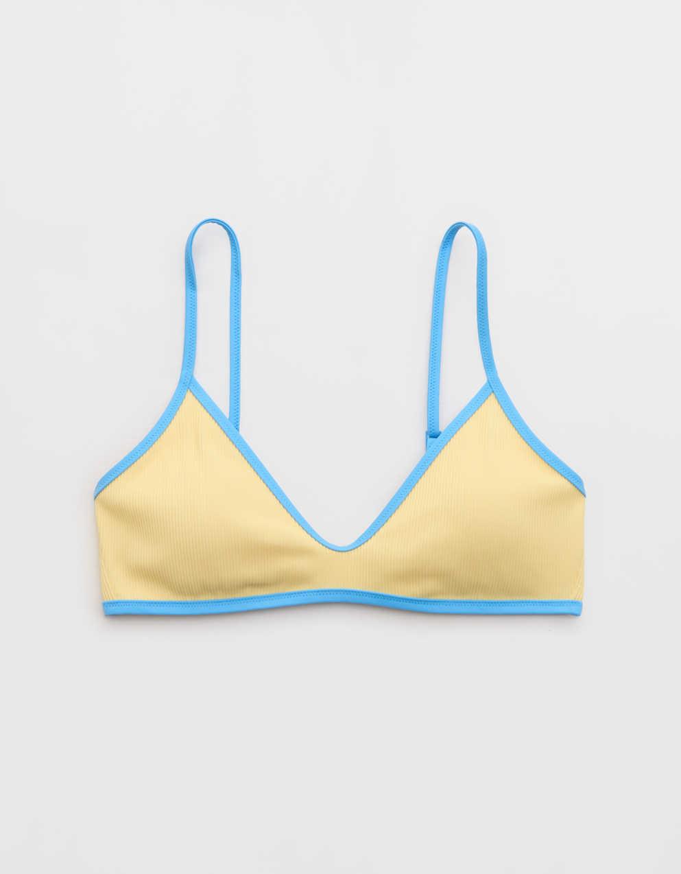 Aerie 스키니 스트랩 보브 립 비키니 탑