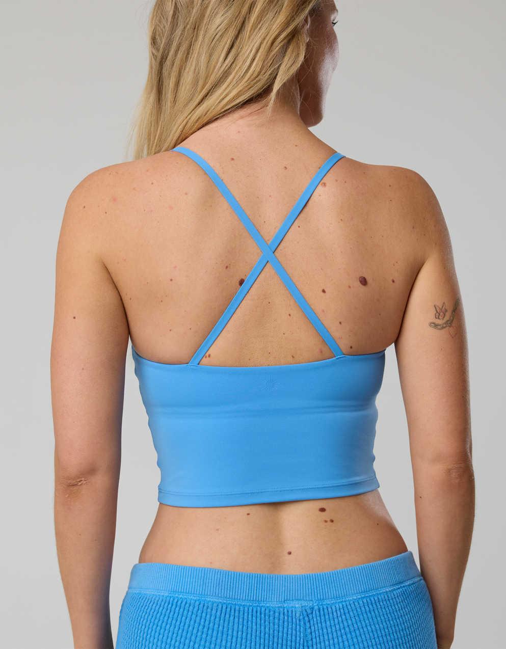Offline 바이 Aerie Real Me 엑스트라 스트랩 롱라인 스포츠 브라