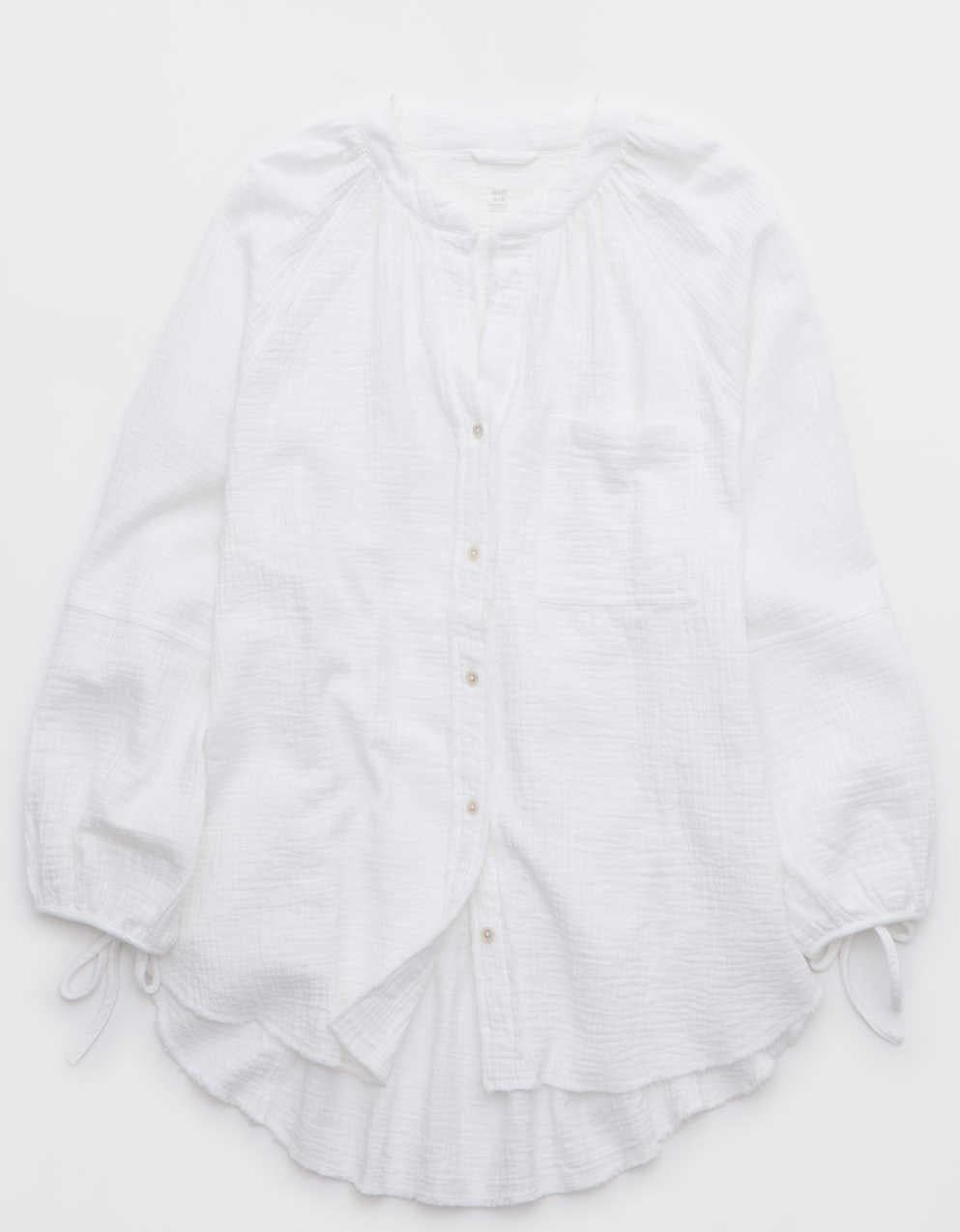 Aerie 데이브레이크 커버업 셔츠