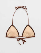 Aerie 크로셰 스트링 트라이앵글 비키니 톱