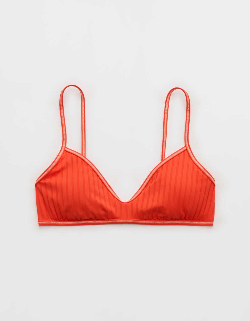 Aerie 스키니 스트랩 보브 립 비키니 탑