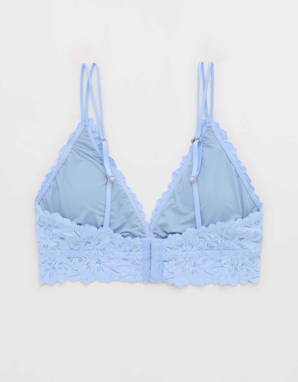 Show Off Rosey Lace Padded Plunge Bralette