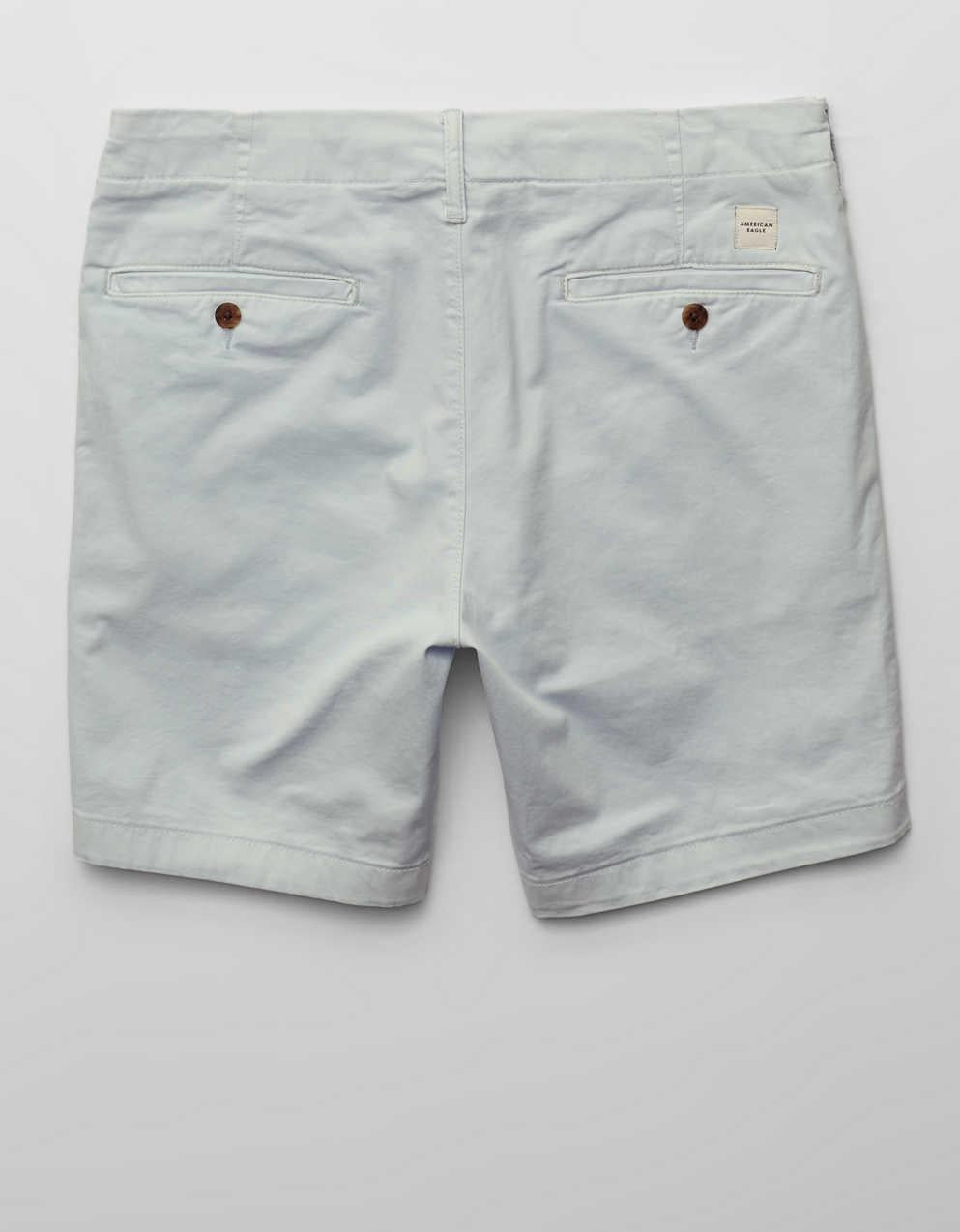 AE 7" Flex Lived-In Khaki Short