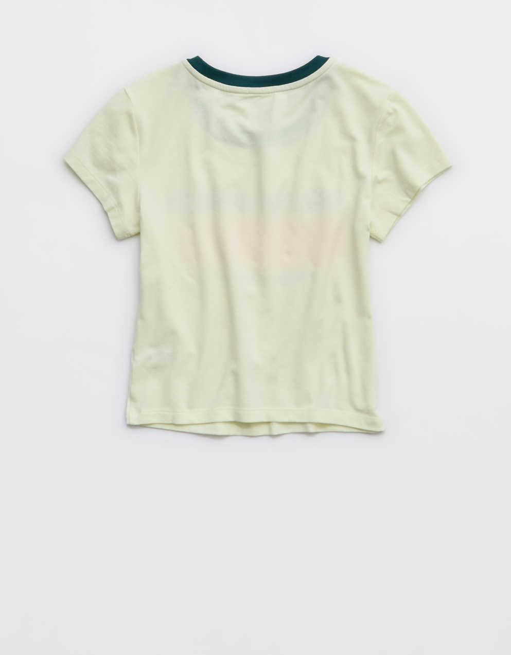 OFFLINE By Aerie | Smiley® Let's Stretch Ringer T-Shirt