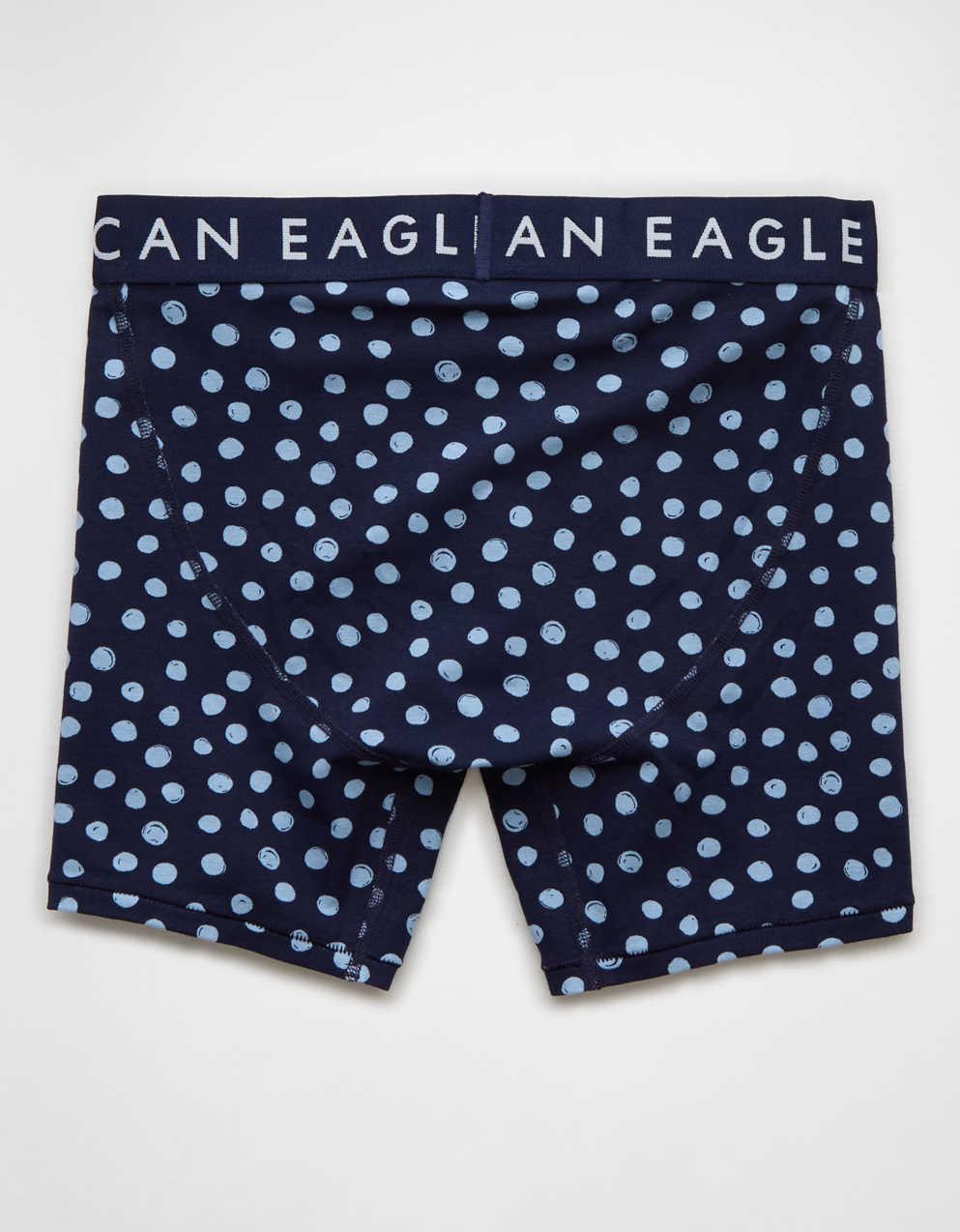 AEO 남성용 페인트 도트 6인치 클래식 복서 브리프