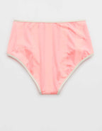 Aerie 하이 웨이스트 샤인 비키니 하의
