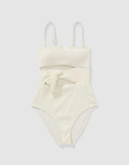 Aerie 리브드 랩 타이 원피스