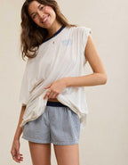 Aerie Around Town 시어서커 박서 팬츠 - OVERSLEPT