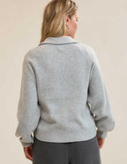 Aerie Classic Quarter Button Sweater