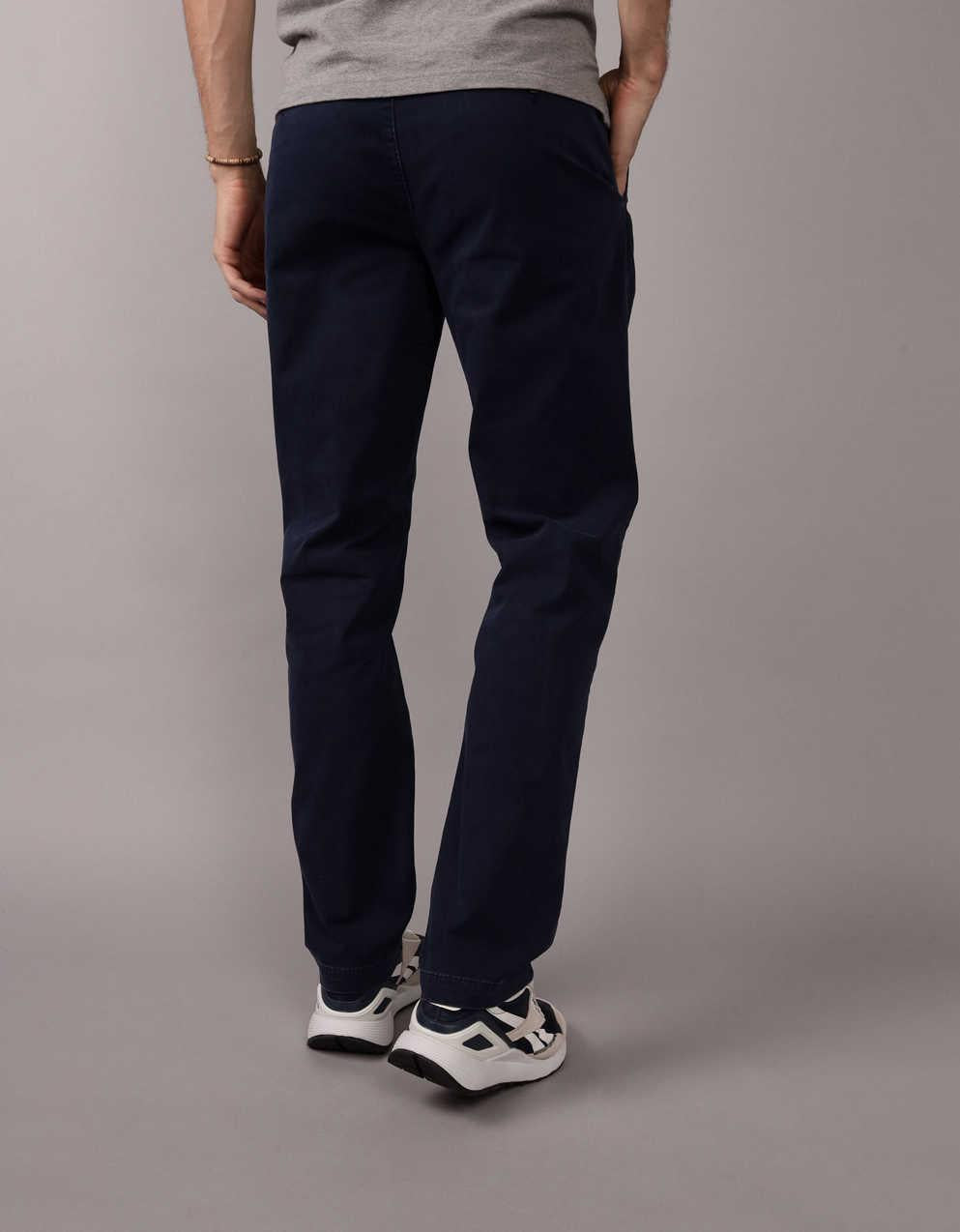 AE Flex Slim Lived-In Khaki Pant