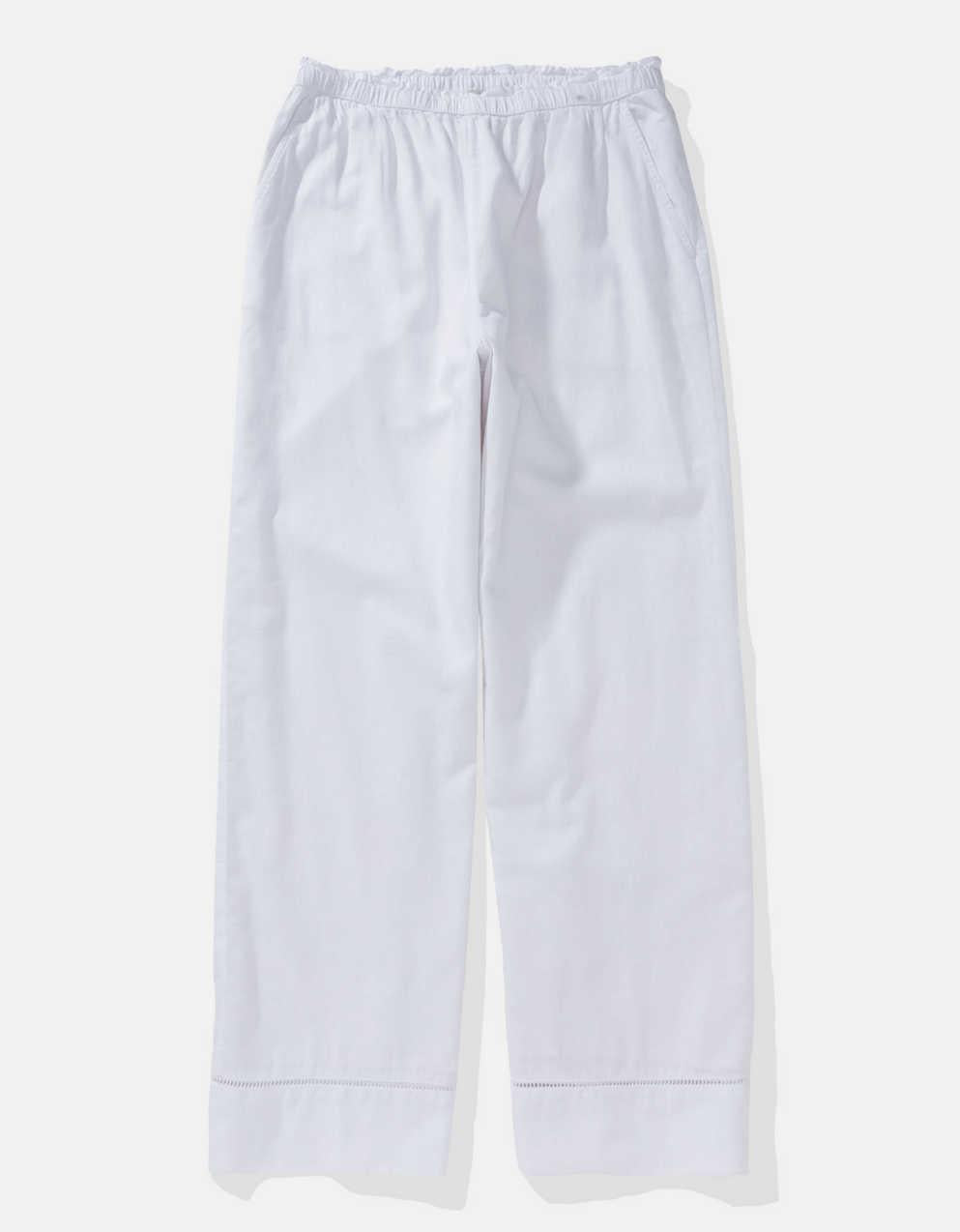 AE High-Waisted Linen-Blend Pull-On Pant
