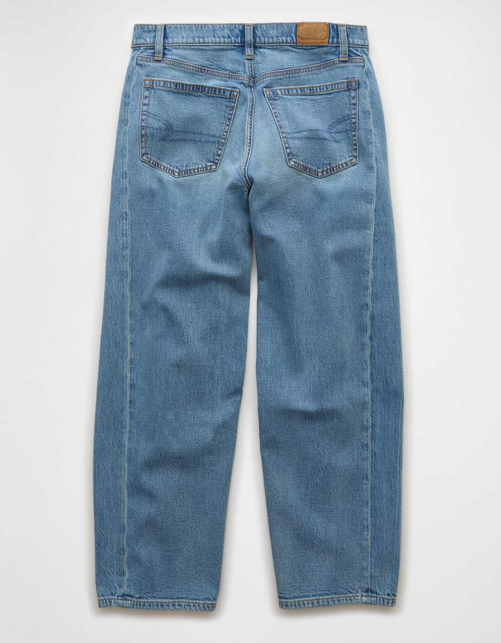 AE Dreamy Drape Strigid Barrel Jean