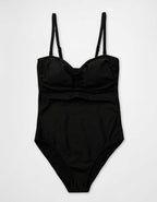 Aerie 러쉬 컷 아웃 반도 풀 커버 원피스 수영복