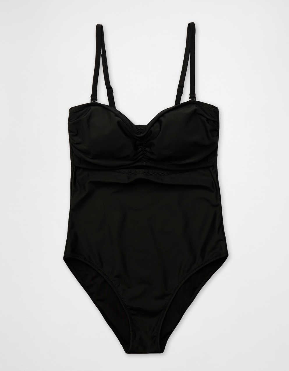 Aerie 러쉬 컷 아웃 반도 풀 커버 원피스 수영복