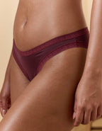 SMOOTHEZ헤즈 Microfiber 레이스 비키니 언더웨어