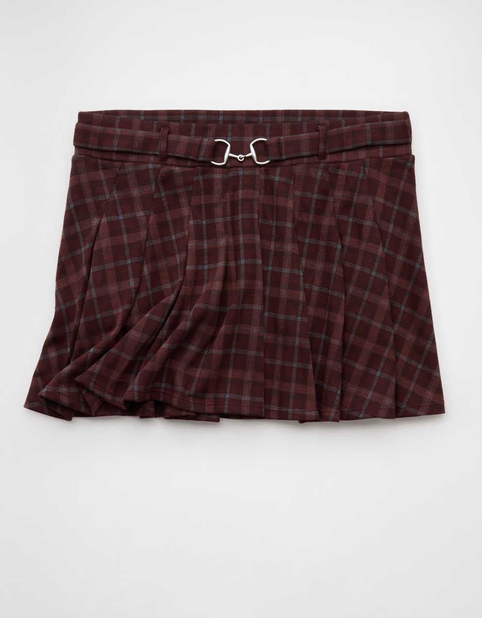 AE Mid-Rise Belted It Knit Skort