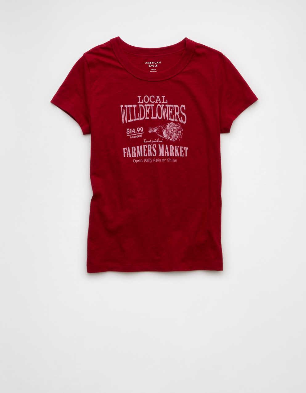 AE Food Graphic Hey Baby Tee