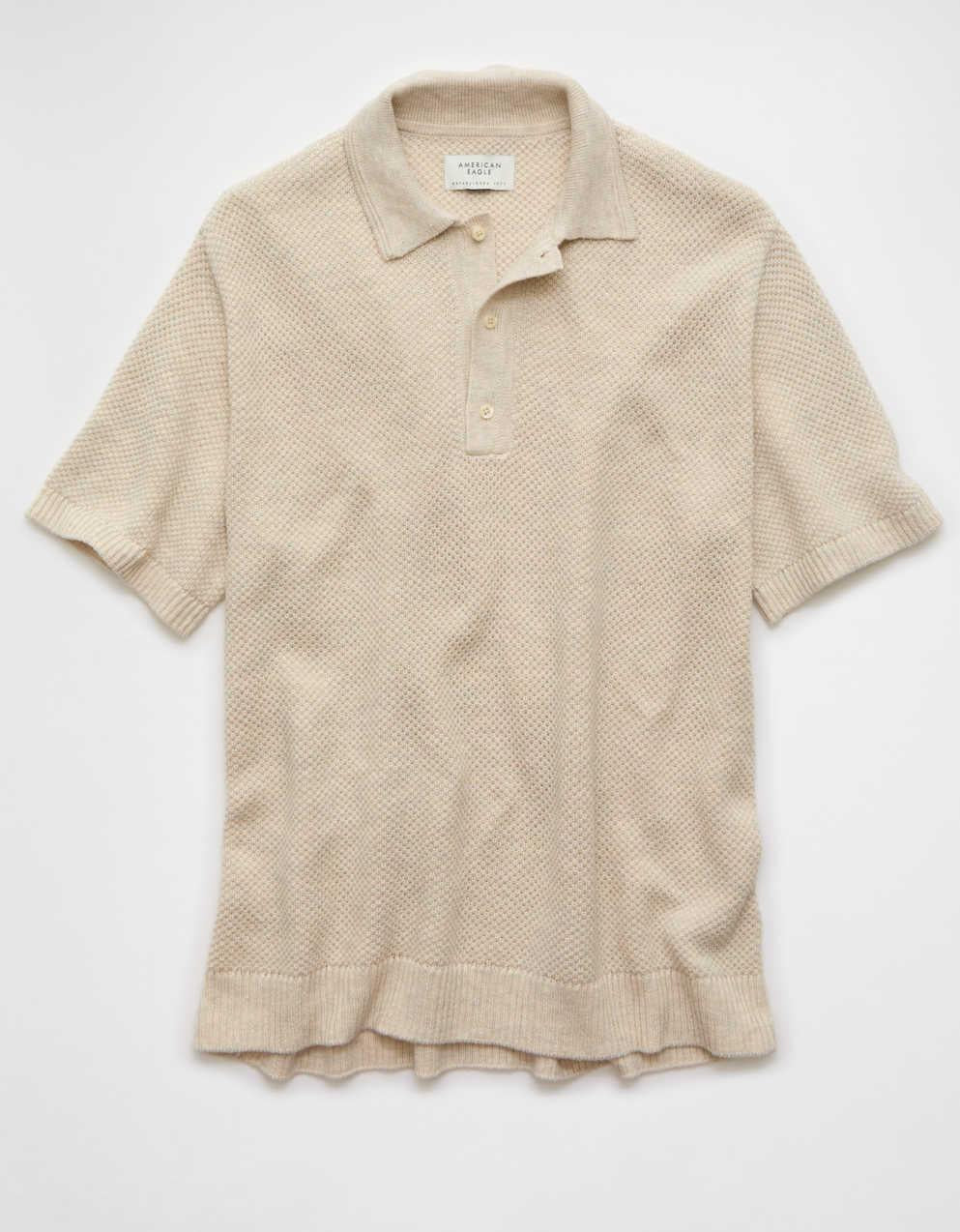 AE 피케 스웨터 폴로 셔츠