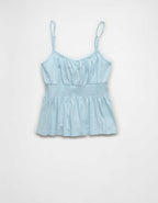 AE Sunchaser Tie-Front Smocked Cami
