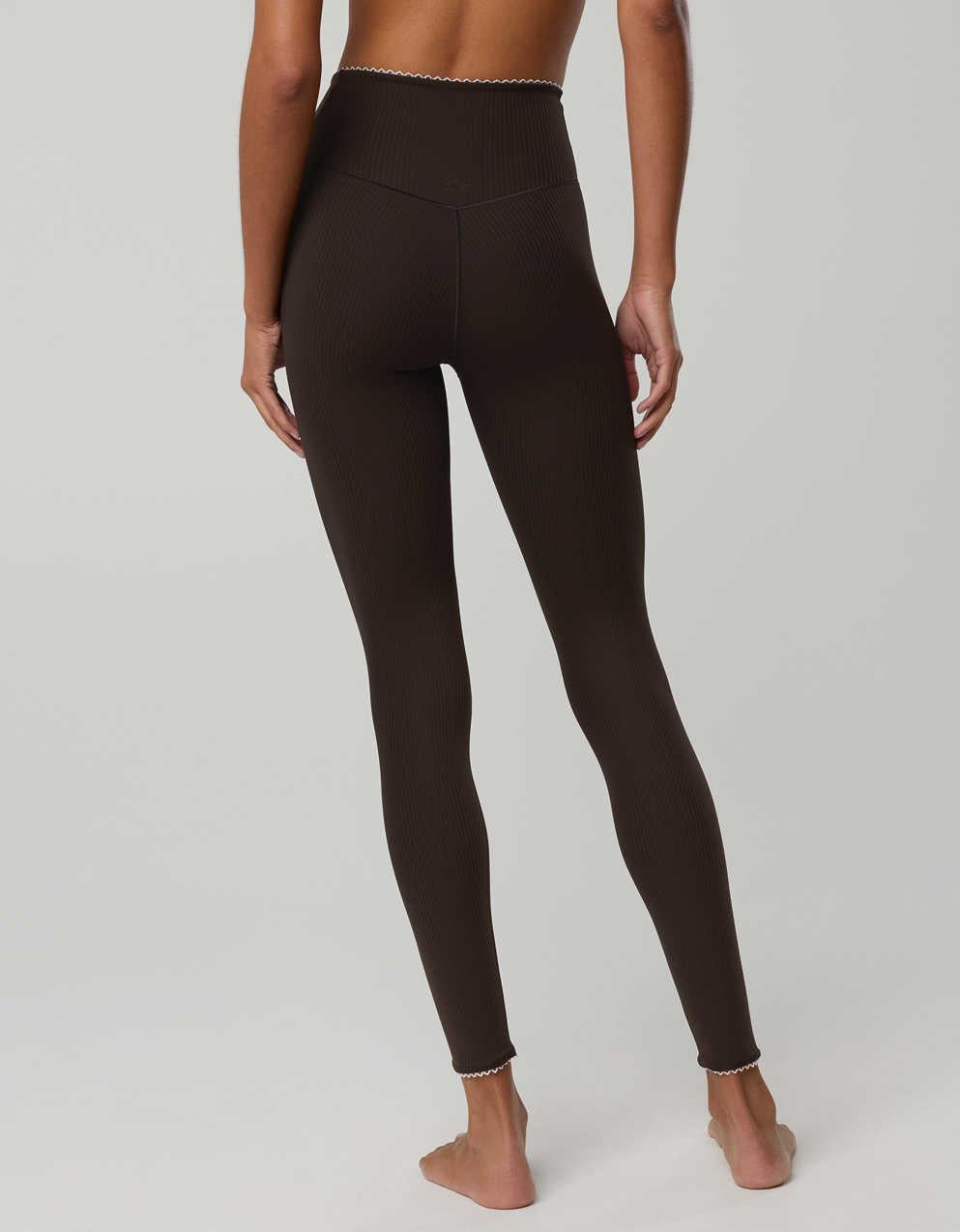 OFFLINE By Aerie Real Me XTRA Ribbed Picot Trim Crossover Legging