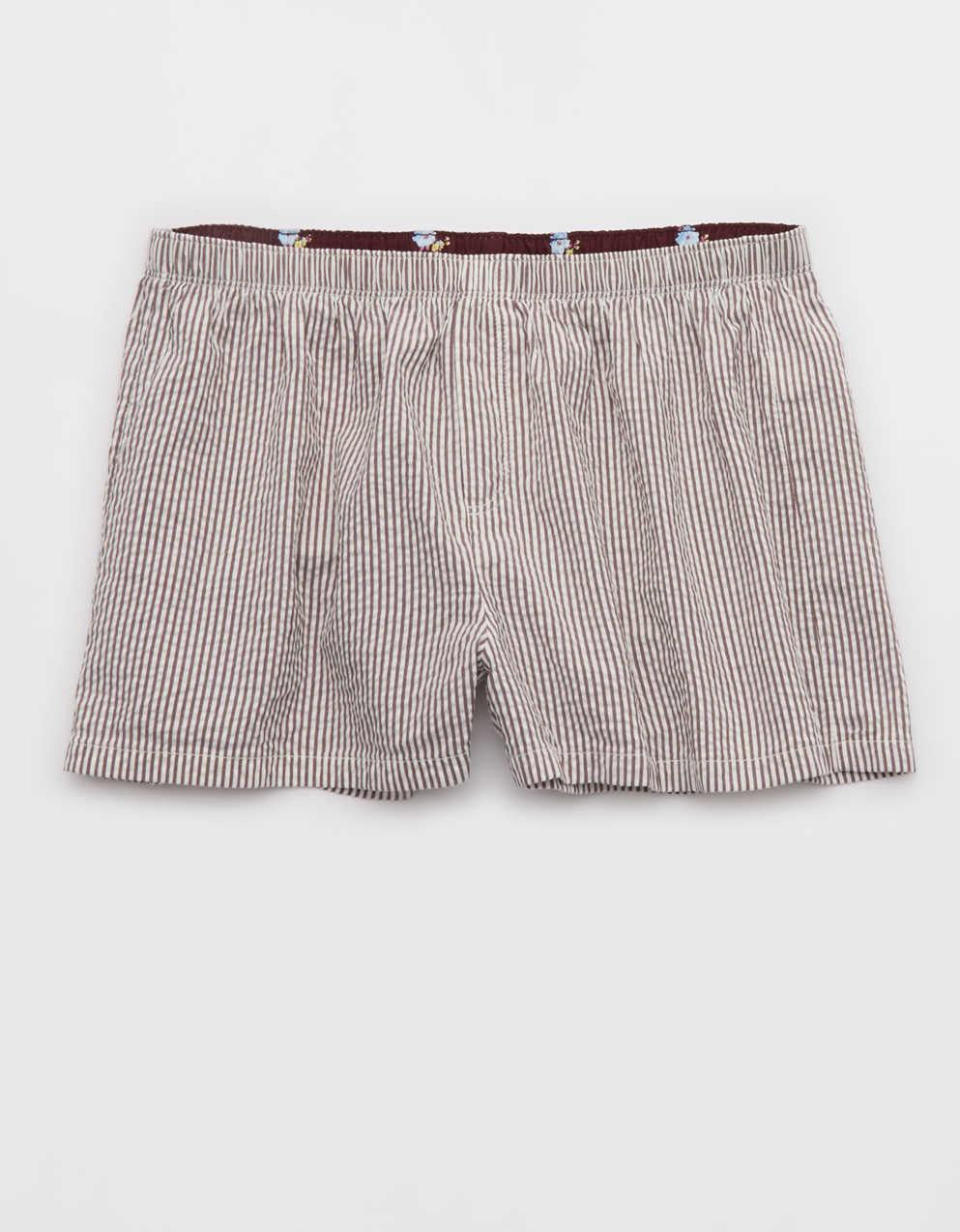 Aerie Around Town 시어서커 박서 팬츠 - OVERSLEPT