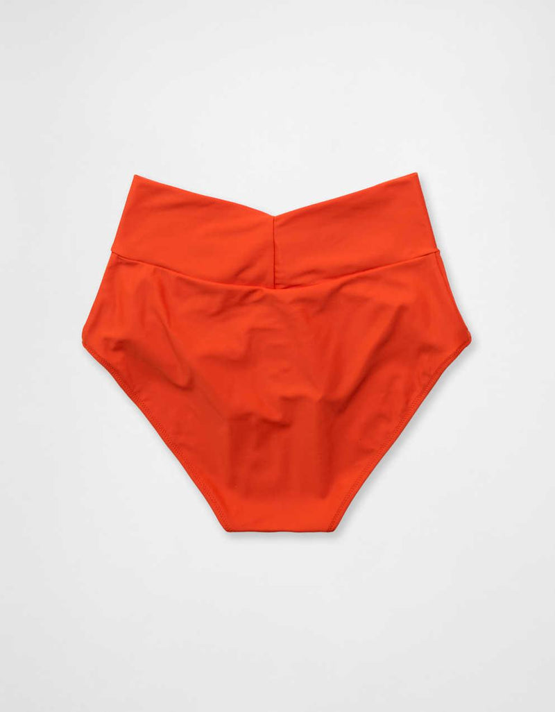 Aerie 루즈 하이 웨이스트 풀 커버 비키니 하의