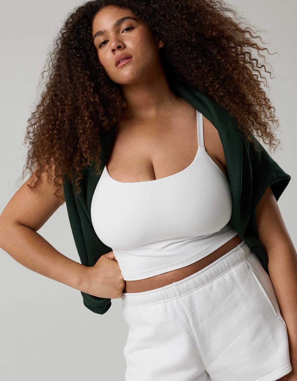 Offline 바이 Aerie Real Me 엑스트라 스트랩 롱라인 스포츠 브라