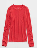 Aerie Essential Crew Layering T-Shirt
