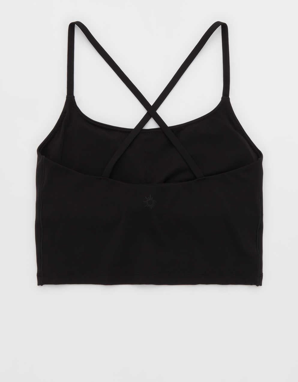 Offline 바이 Aerie Real Me 엑스트라 스트랩 롱라인 스포츠 브라