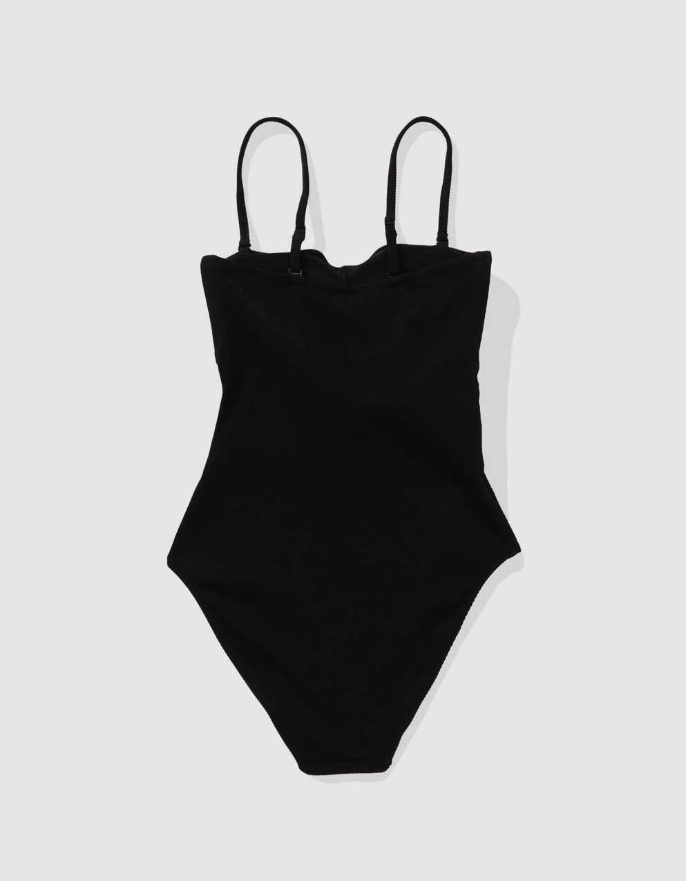 Aerie 리브드 랩 타이 원피스