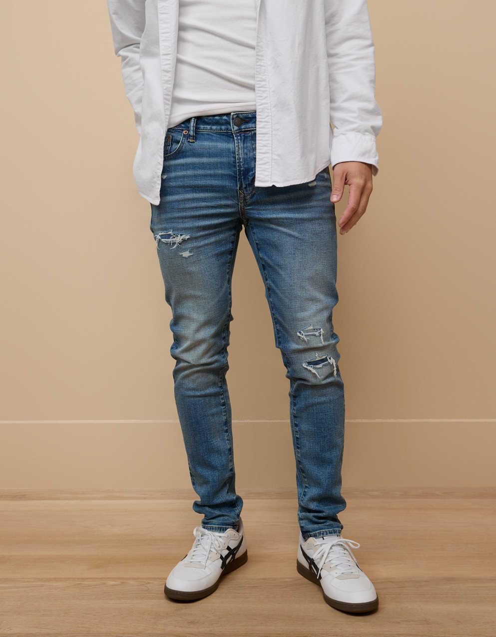AE Flex+ 립 스키니 진