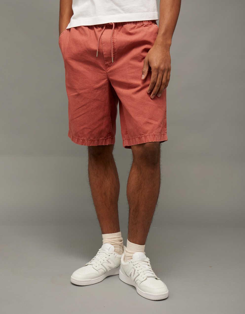 AE 10" Linen-Blend Trekker Short