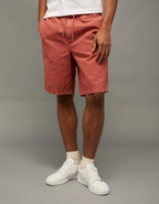 AE 10" Linen-Blend Trekker Short
